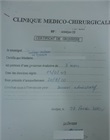 Certificat de grossesse